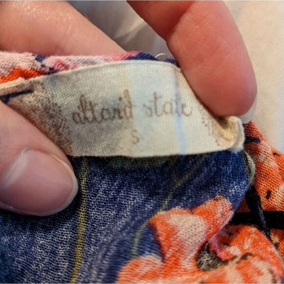 Altar'd State Blue Floral Romper Size Small - Picture 5 of 5